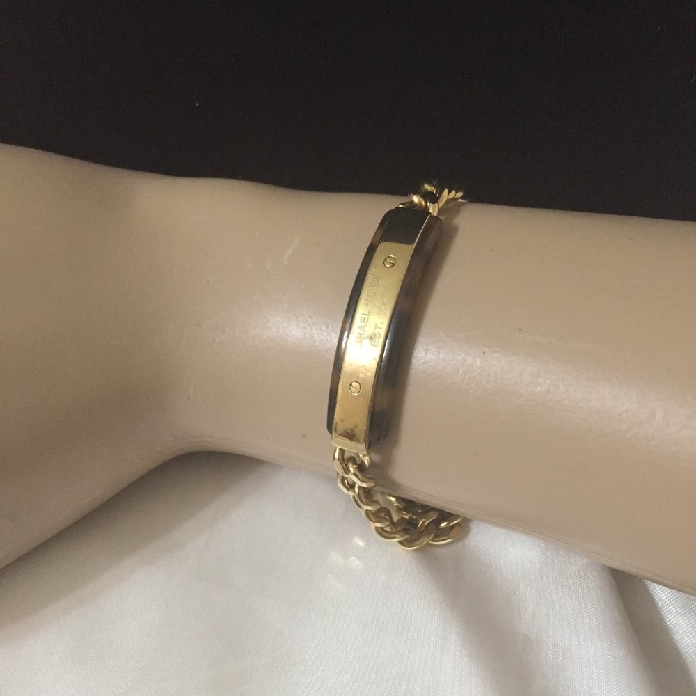 Michael Kors ID Bracelet Tortoise Shell Accent